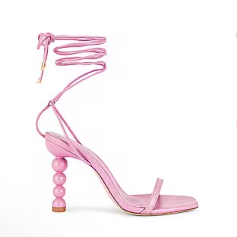 LPA  Mel Lace Up Sandal in Pink Size 10